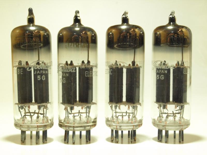 真空管 12BH7A RCA ブラックプレート