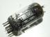 GE  12AU7A　 (METALIC BLACK LONG PLATE)  LANSDALE製